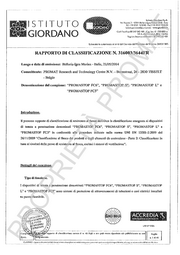 DISPOSITIVI DI TENUTA A PENETRAZIONE Rapporto n 316003_3644 FR